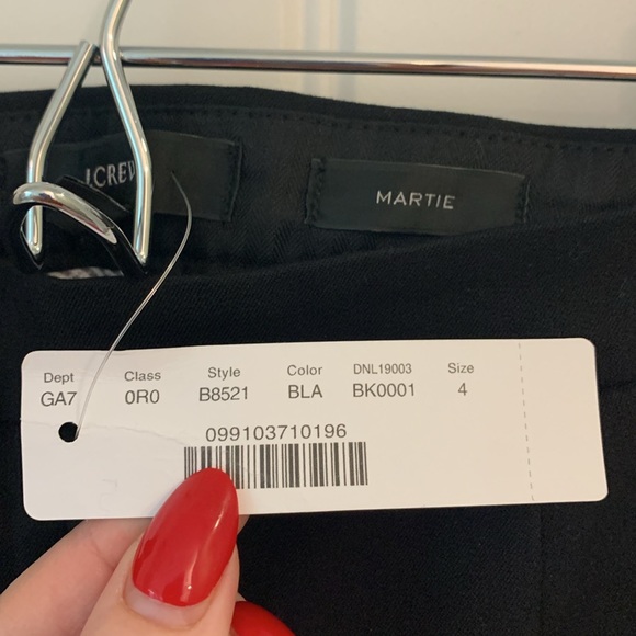 NWOT J. Crew Martie Pants - Picture 2 of 4